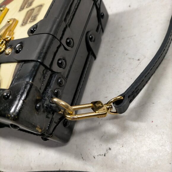 Louis Vuitton LV Shoulder Bag Petite Mar white Vernis mon-1172-091825 - Picture 5 of 16